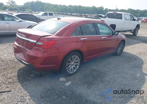 2012 Chrysler 200 Limited from USA, damaged, VIN 1C3CCBCG5CN308639